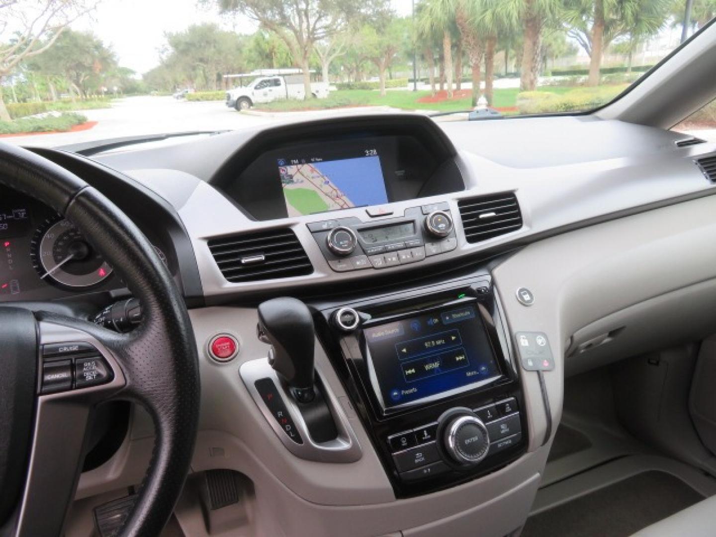 2014 Silver /GRAY Honda Odyssey EX-L (5FNRL5H68EB) with an 3.5L V6 SOHC 24V engine, 6-Speed Automatic transmission, located at 4301 Oak Circle #19, Boca Raton, FL, 33431, (954) 561-2499, 26.388861, -80.084038 - You are looking at Gorgeous Low Mileage 2014 Honda Odyssey EX-L Braunability Freedom Van Handicap Van Wheelchair Van Conversion Van with 25K Original Miles, Power Side Entry Ramp with Kneeling Van Function, Passenger Side Quick Lock System (same as ez lock), Quick Release Front Seats, Tie Down Syste - Photo#45